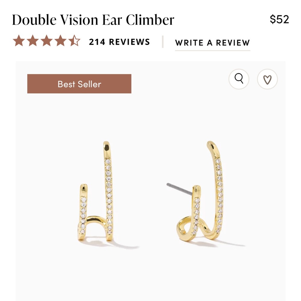 Uncommon James Double Vision Ear Climber